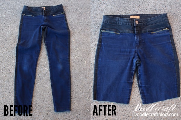 Making shorts 2025 from jeans